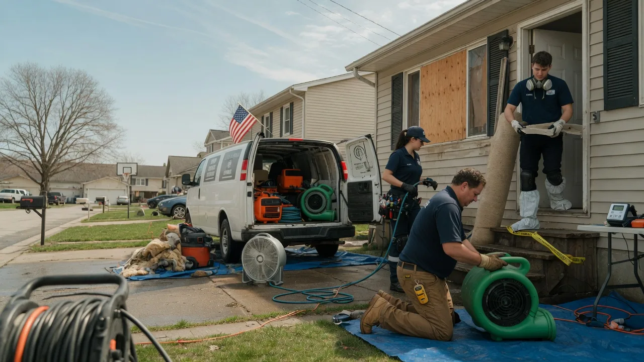 Water Damage Restoration in Middlebury Center, PA near me